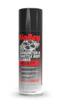 Holley Carburetor & Throttle Body Cleaner Spray, 18oz Can 120-HLYCC-18 black