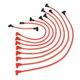 Spark Plug Wire Set Universal 8mm Silicone Spiro Pro 350 ohm/ft Red 74252