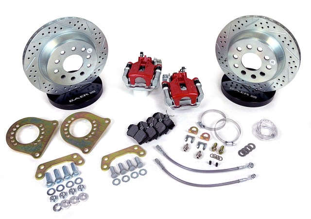 1963-1974 Chevrolet C10 Pickup Brakes 11.65" Classic Series Rear Brake Kit 4302575R stainless steel slotted