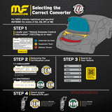 Catalytic Converter for OEM Grade Federal / EPA Compliant Direct-Fit Catalytic Converter MagnaFlow 280670
