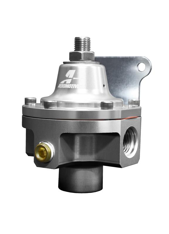 Fuel Pressure Regulator Adjustable Fuel Pressure Universal Fit Aeromotive 13222-BGPL