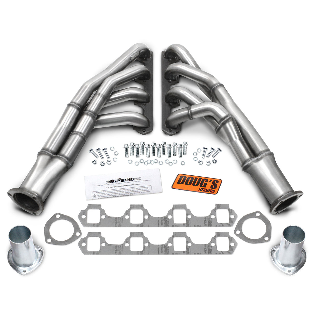 Tri-Y Headers for 66-70 Ford 351W Windsor W/O EGR/A.I.R. D669Y-SS