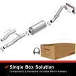 2009-2010 Ford F-150 Direct-Fit Replacement Exhaust System 106-0515 aluminized steel