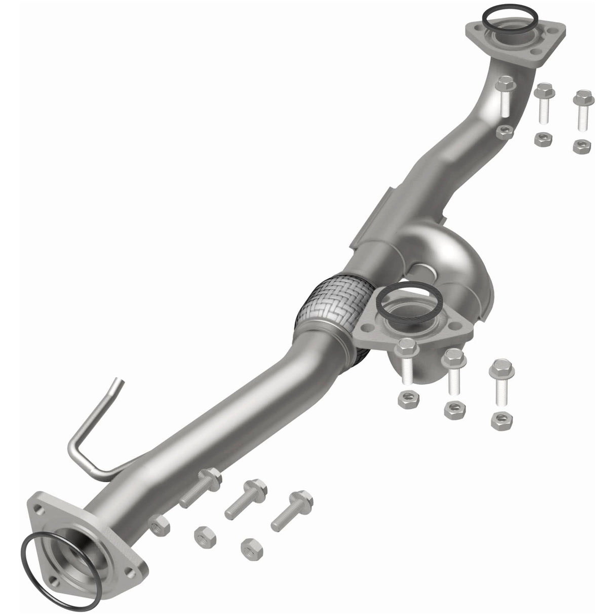 2003-2007 Honda Accord Direct-Fit Front Pipe Kit 107-0113 stainless steel
