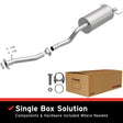 1990-1993 Honda Accord Direct-Fit Muffler Kit 108-0096 aluminized steel