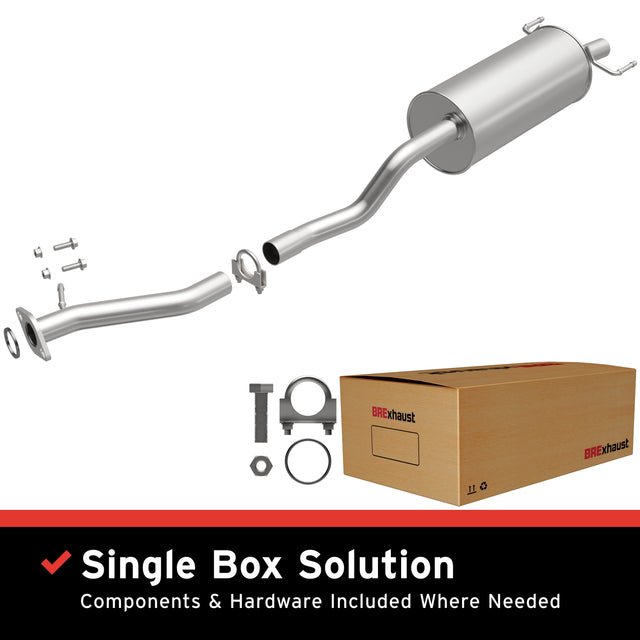 1990-1993 Honda Accord Direct-Fit Muffler Kit 108-0096 aluminized steel