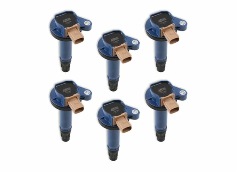 Ignition Coil for 2010-2016 Ford F-150 V6 blue yellow