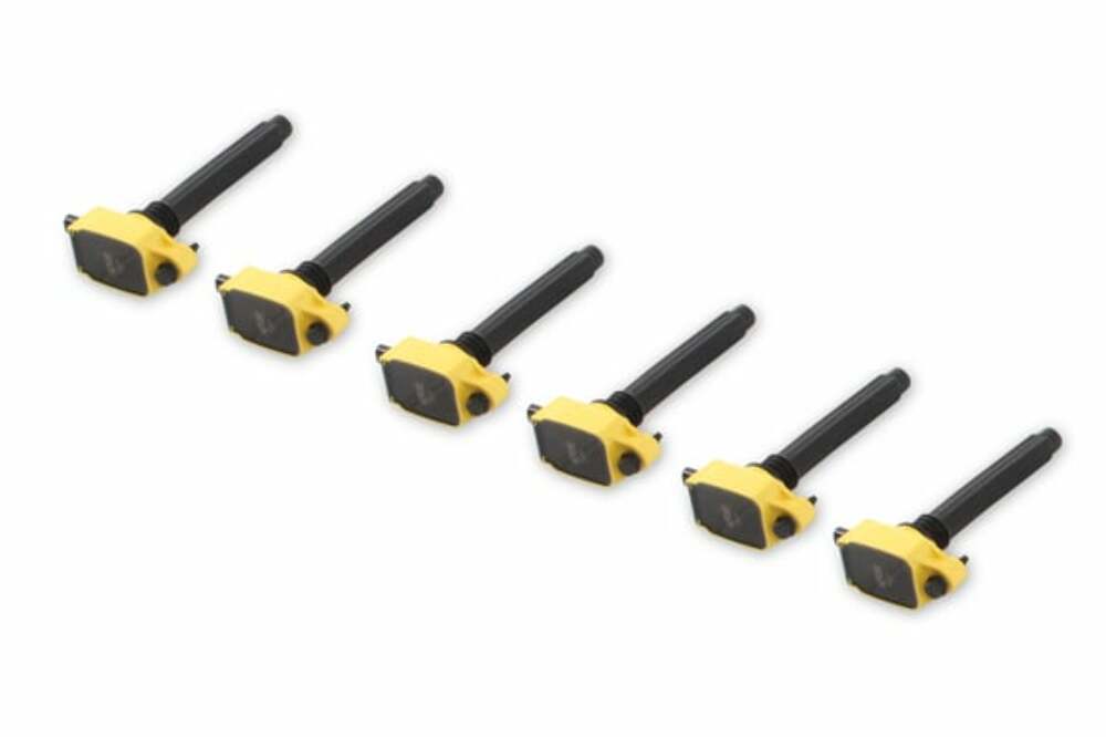 t ACCEL Ignition Coil-SuperCoil-2011-2016 Mopar-3.6L V6-Yellow-6-Pack-140648-6 Accel