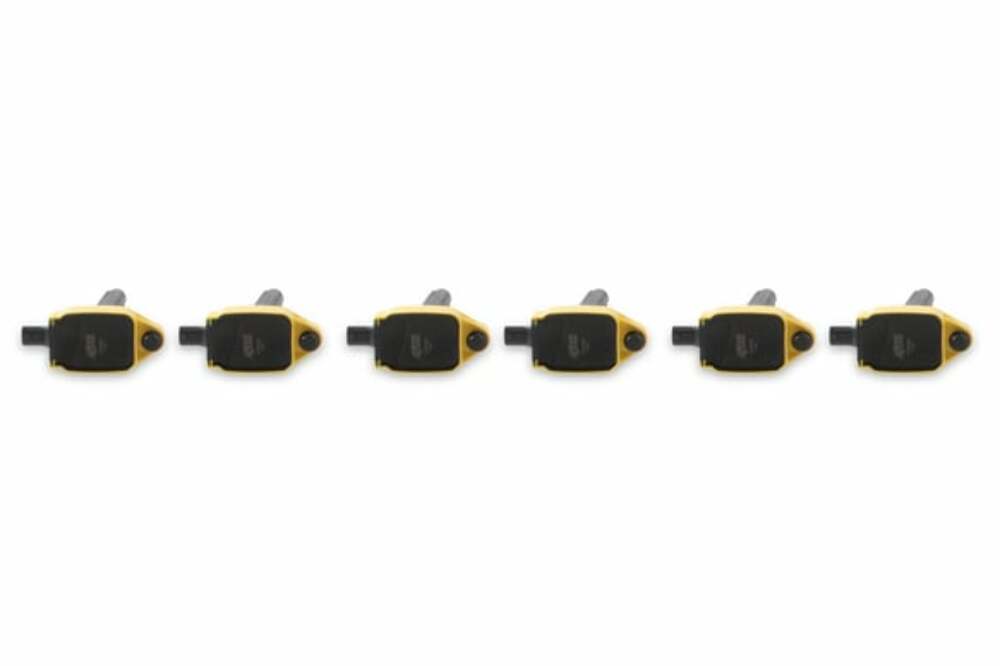 t ACCEL Ignition Coil-SuperCoil-2011-2016 Mopar-3.6L V6-Yellow-6-Pack-140648-6 Accel