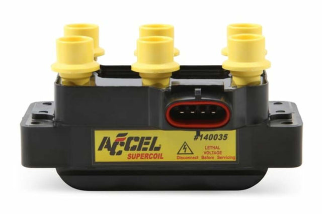 t ACCEL Ignition Coil - SuperCoil - Ford 6-Tower EDIS with horizontal plug -140035 Accel
