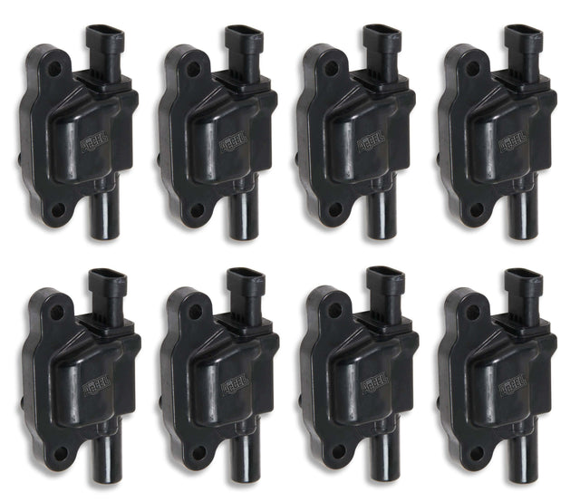 t ACCEL Ignition Coil - SuperCoil -GM LS2, LS3 and LS7 - Black - 8-Pack -140043K-8 Accel