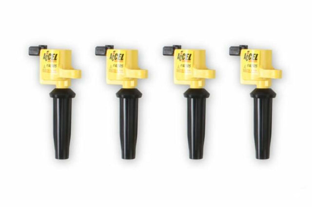 t ACCEL Ignition Coil - SuperCoil - Mazda 2.0/2.3L - I4 - 4-Pack - 140505-4 Accel