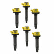 Ignition Coil for 2010-2015 Ford Mustang V6 yellow black