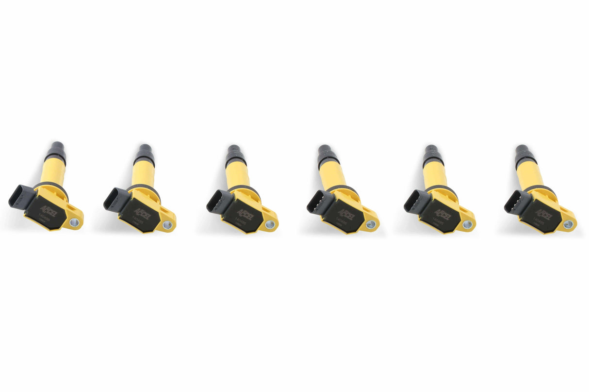 t ACCEL Ignition Coil - SuperCoil - Toyota - 2.4/2.7/4.0L - I4/V6-6-Pack -140495-6 Accel