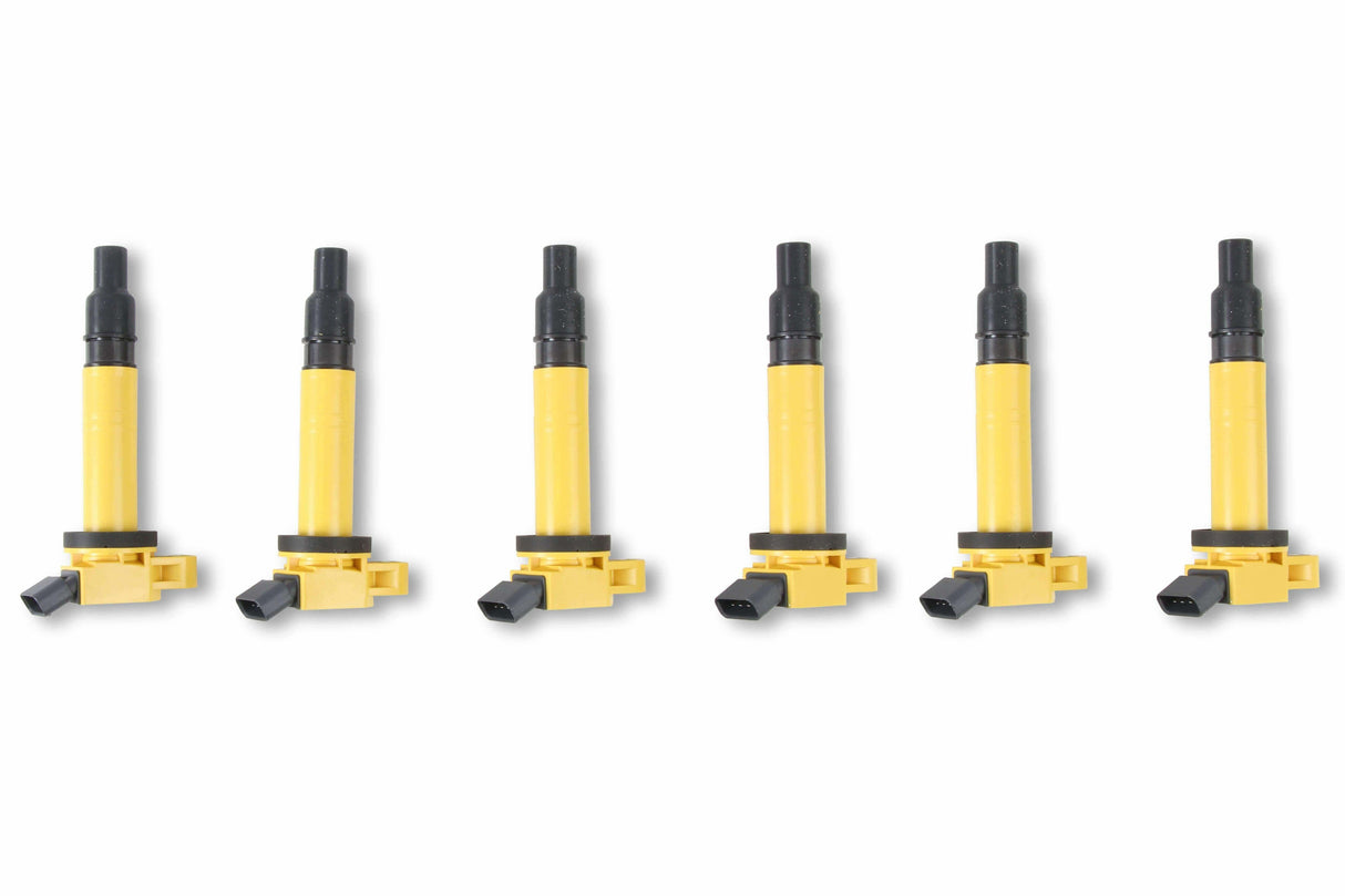 t ACCEL Ignition Coil - SuperCoil - Toyota - 2.4/2.7/4.0L - I4/V6-6-Pack -140495-6 Accel