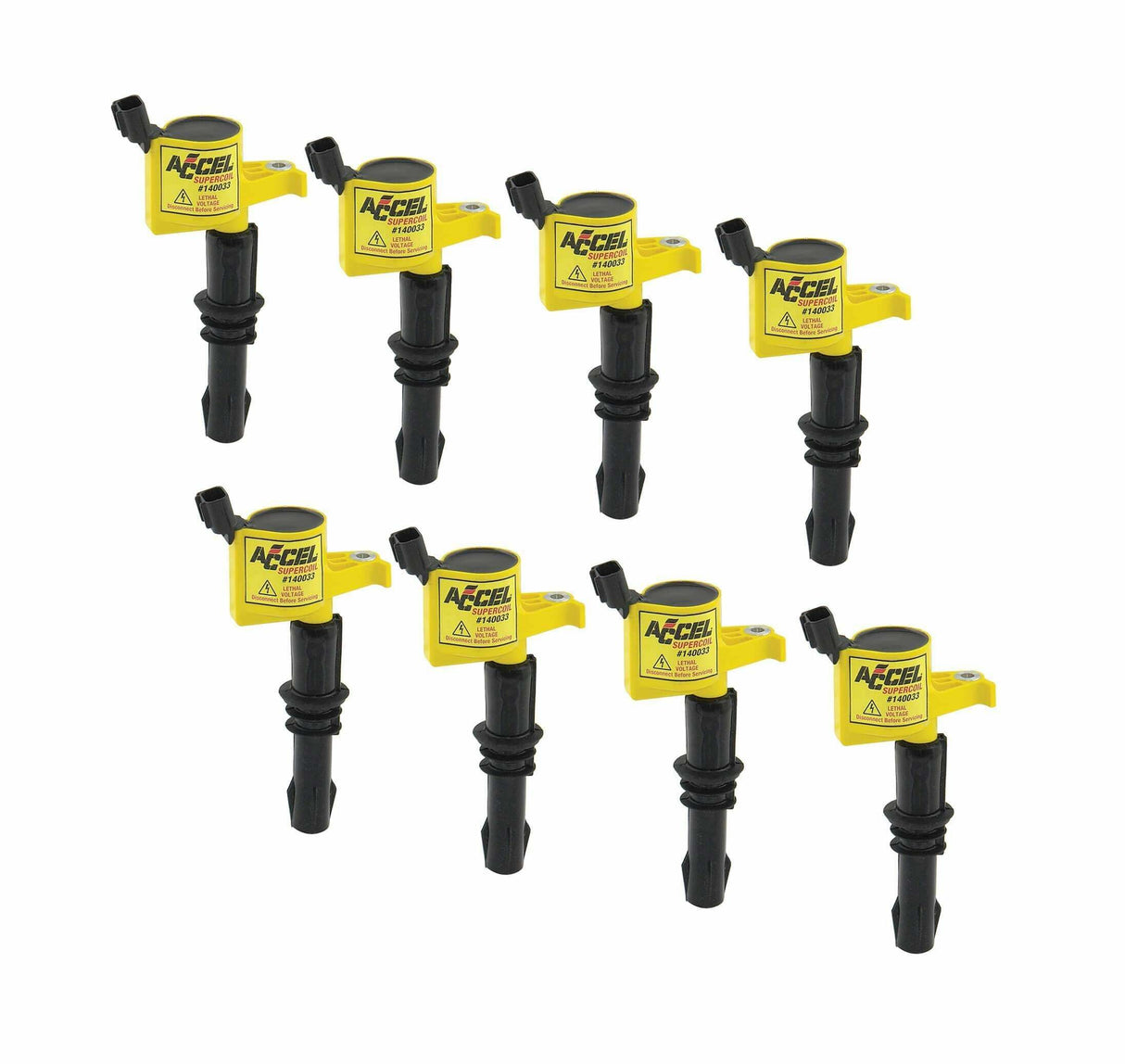 Super Coil for 2004-2008 Ford Mustang V8 yellow