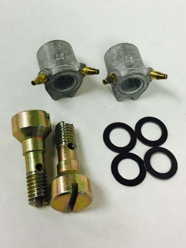Hooker performance muffler aluminum nozzle-121-40