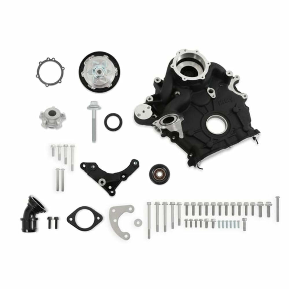 Hooker performance muffler black black-20-300bk