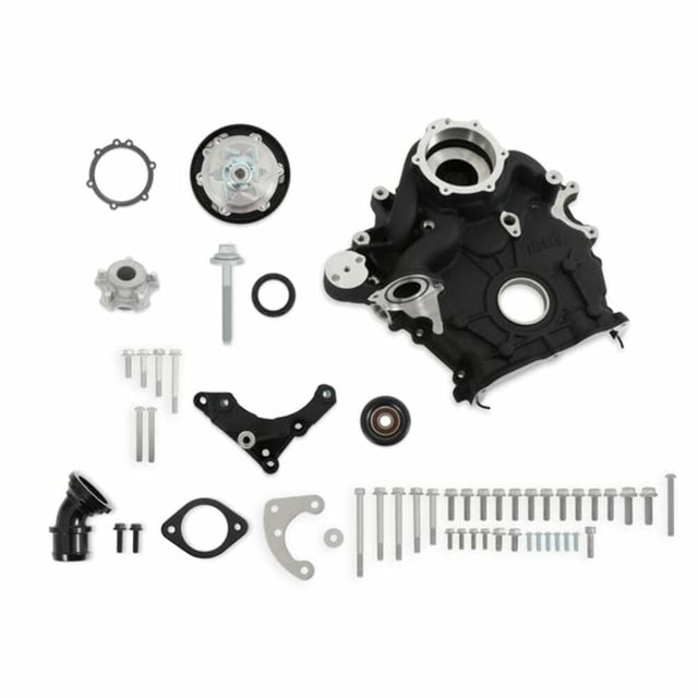 Hooker performance muffler black black-20-300bk