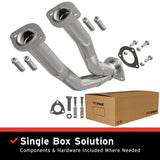 2000 Jeep Cherokee Direct-Fit Front Pipe Kit 107-0006 stainless steel