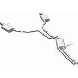 Fits 2012-2015 Audi Direct-Fit Replacement Exhaust System aluminized steel