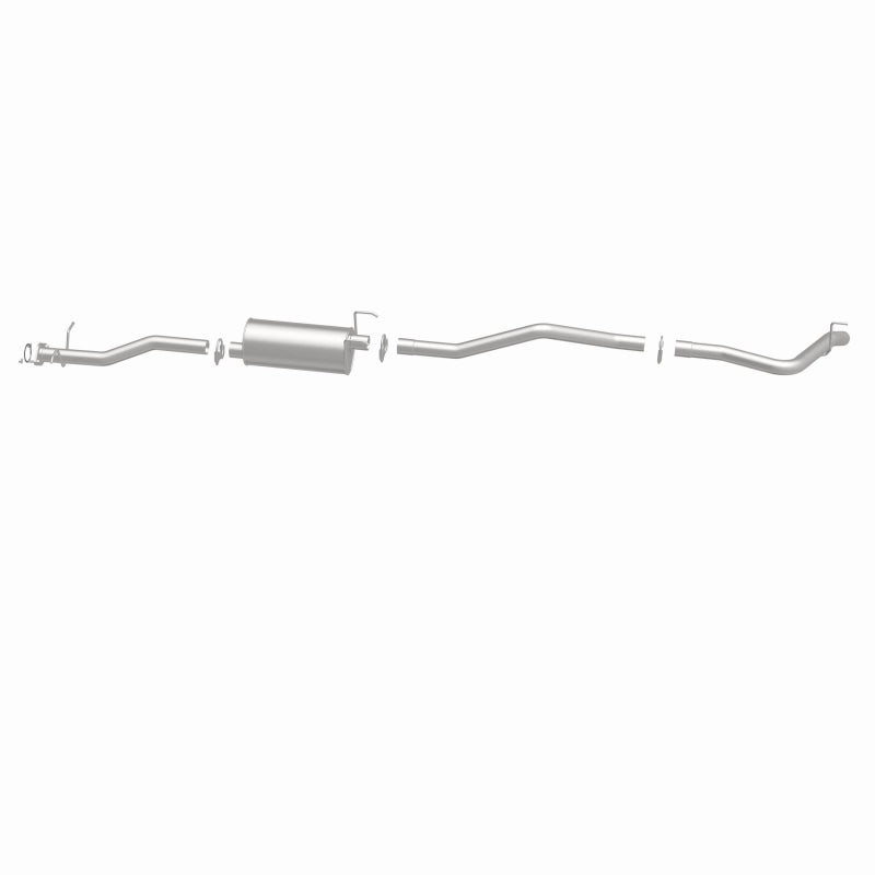 Fits 1995-1998 Toyota T100 3.4L Direct-Fit Replacement Exhaust System 106-0147 aluminized steel