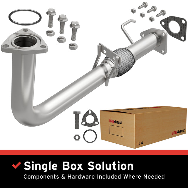 1998-2002 Honda Accord Direct-Fit Front Pipe Kit 107-0029 stainless steel