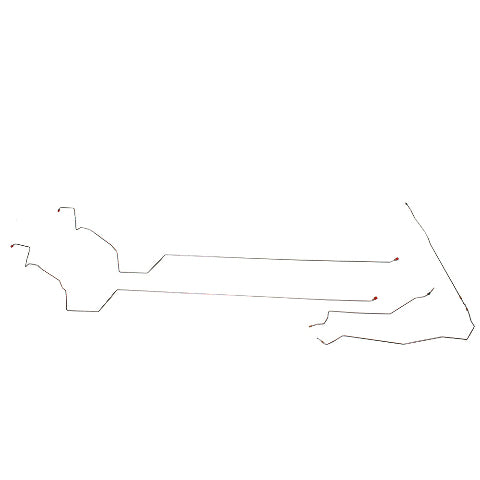 2000-2007 Chevrolet Impala Intermediate Brake Line Kit w/ ABS Steel AIN0006OM