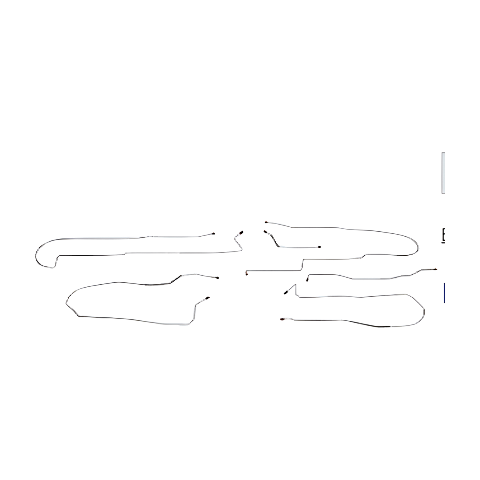 2000-05 Buick LeSabre Intermediate Brake Line Kit AWABS Steel AIN0103OM