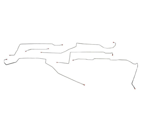Intermediate Brake Line Kit for 96-99 Buick LeSabre stainless steel
