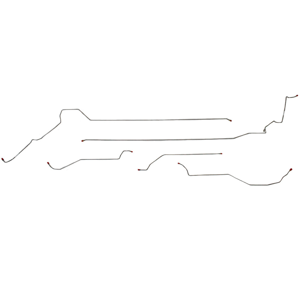 Rear Brake Line Kit for Front to stainless steel