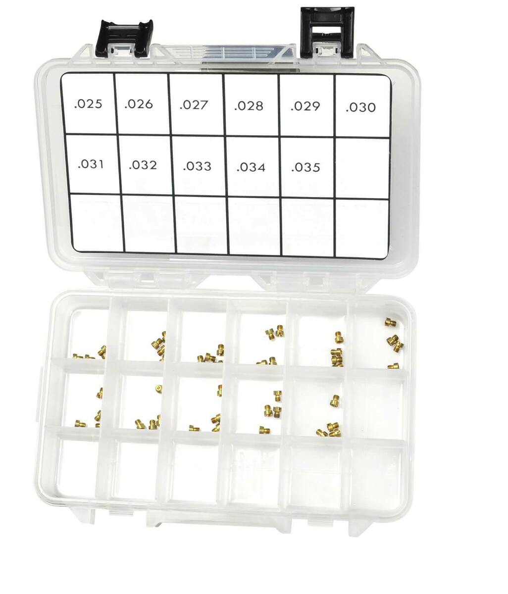 t Air Bleed Assortment Kit .025 - .035 36-25 - 36-25QFT Quick Fuel