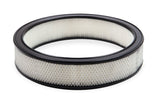 Hooker performance muffler black filter-14x3-white-paper-element-black-ring-120-178