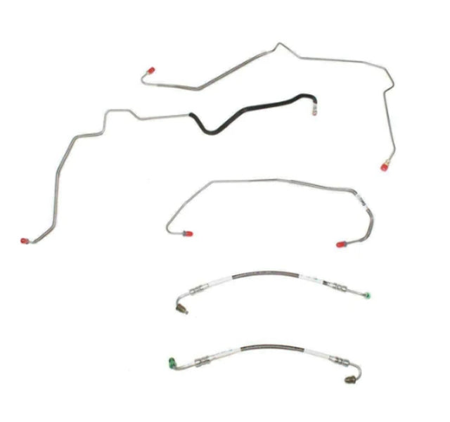 Front Brake Line Kit for 2013 00-05 Chevy Monte Carlo No ABS steel