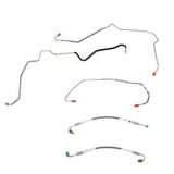 Front Brake Line Kit for 2000-2005 Chevy Impala ABS steel