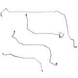Front Brake Line Kit for 2004-2005 Buick LeSabre steel