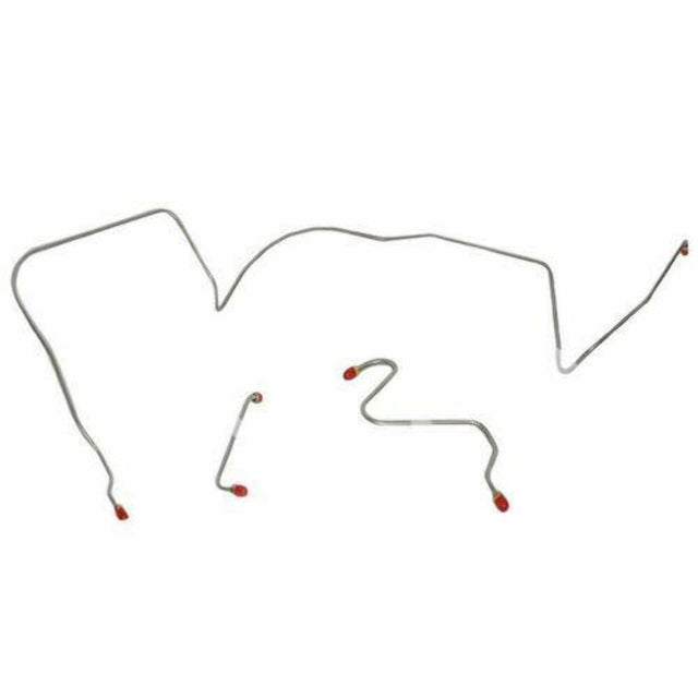 Front Brake Line Kit for 1966 Pontiac LeMans drum brakes stainless steel