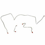 Front Brake Line Kit for 1966 Pontiac LeMans drum brakes stainless steel