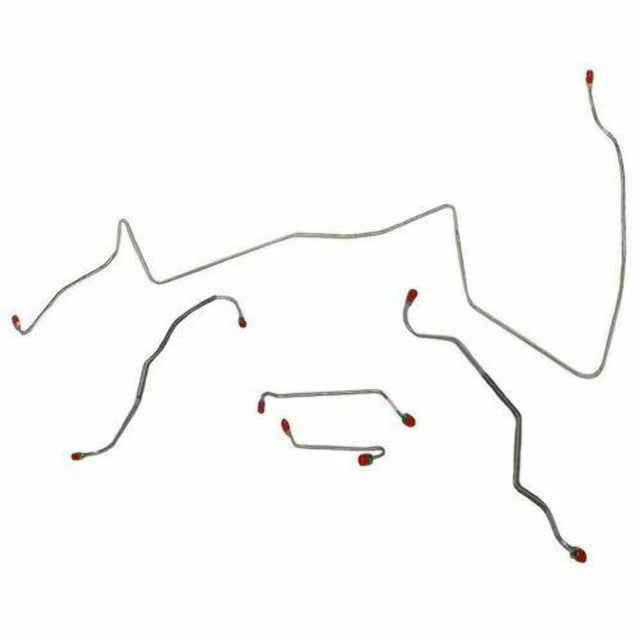 Front Brake Line Kit for 1967 Pontiac LeMans disc brakes stainless steel