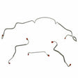 Front Brake Line Kit for 1967 Pontiac LeMans drum brakes stainless steel