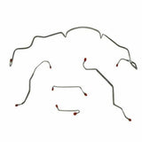 Front Brake Line Kit for 1967 disc brakes steel