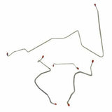 Front Brake Line Kit for 1967 Oldsmobile Cutlass drum brakes
