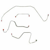Front Brake Line Kit for 1967 Buick Skylark drum brakes stainless steel