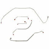 Front Brake Line Kit for 1967 Buick Skylark disc brakes stainless steel