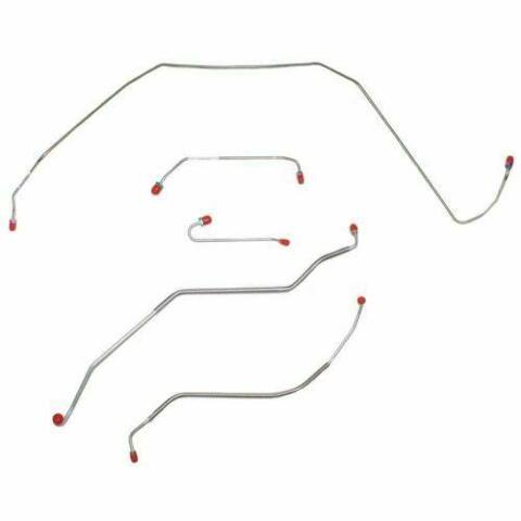 Front Brake Line Kit for 1967 Buick Skylark disc brakes steel