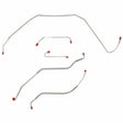 Front Brake Line Kit for 1967 Buick Skylark disc brakes stainless steel