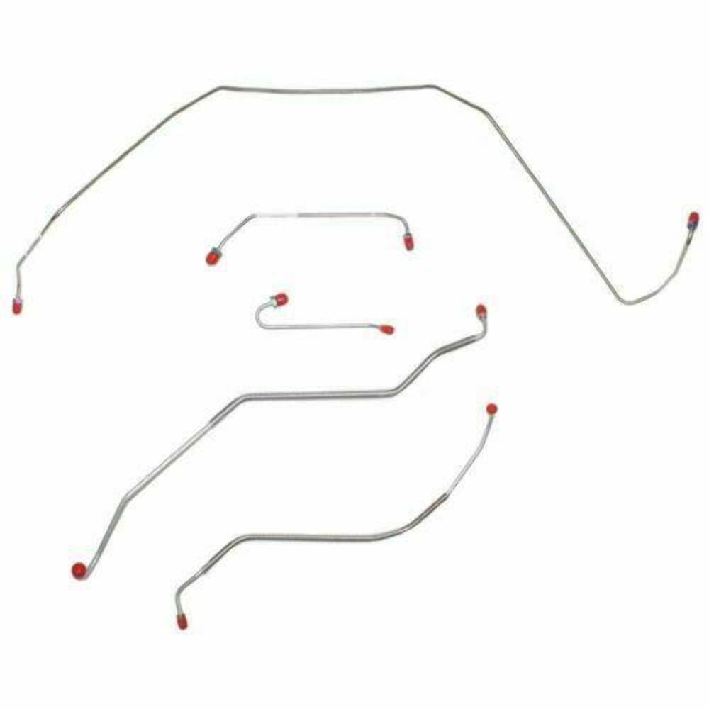 Front Brake Line Kit for 1967 Buick Skylark disc brakes stainless steel