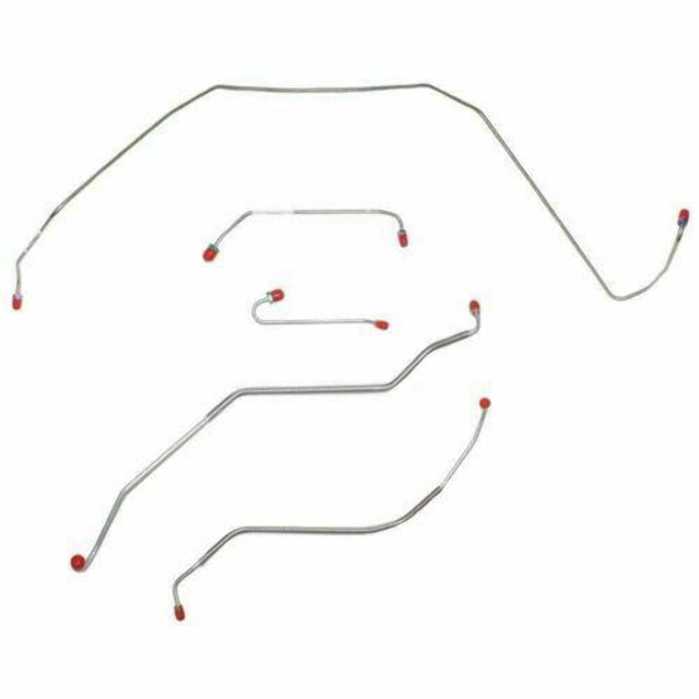 Front Brake Line Kit for 1967 Buick Skylark disc brakes stainless steel