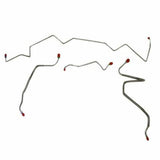 Front Brake Line Kit for 1968 Pontiac LeMans drum brakes stainless steel
