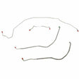 Front Brake Line Kit for 1968-1972 Buick Skylark drum brakes stainless steel